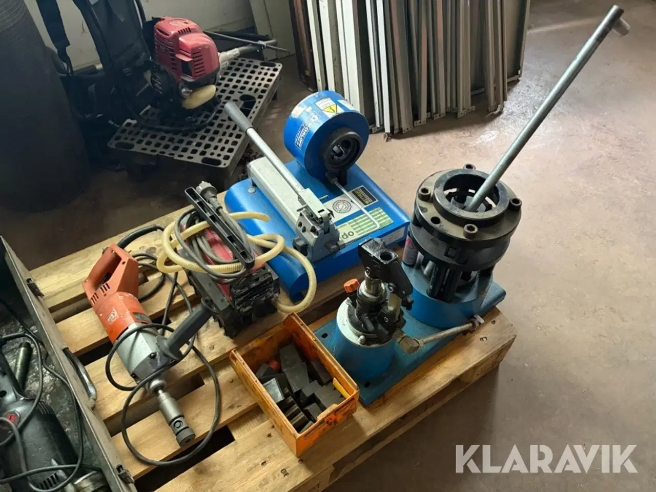 Billede 3 - Hydraulisk slangepresse sæt med tilbehør