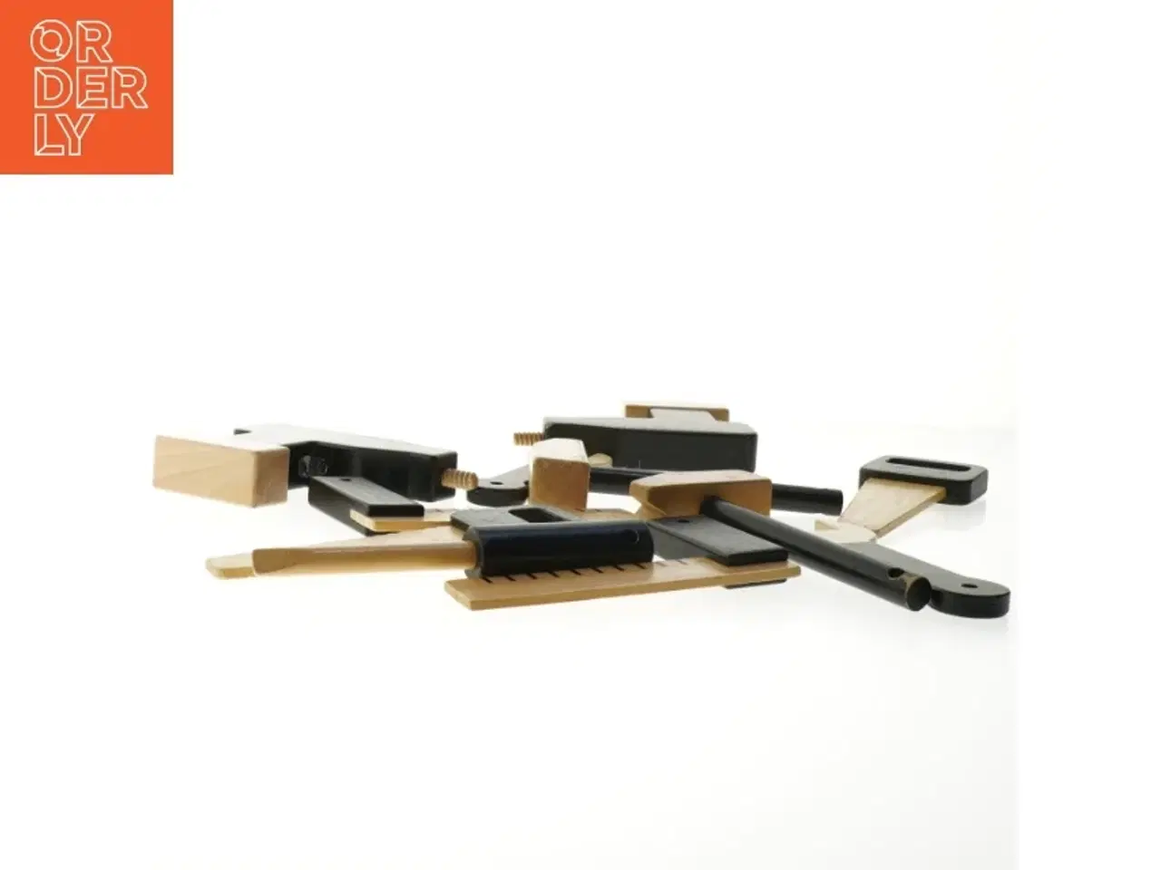 Billede 3 - Trælegeværktøjssæt fra Design letters (str. 17 cm)