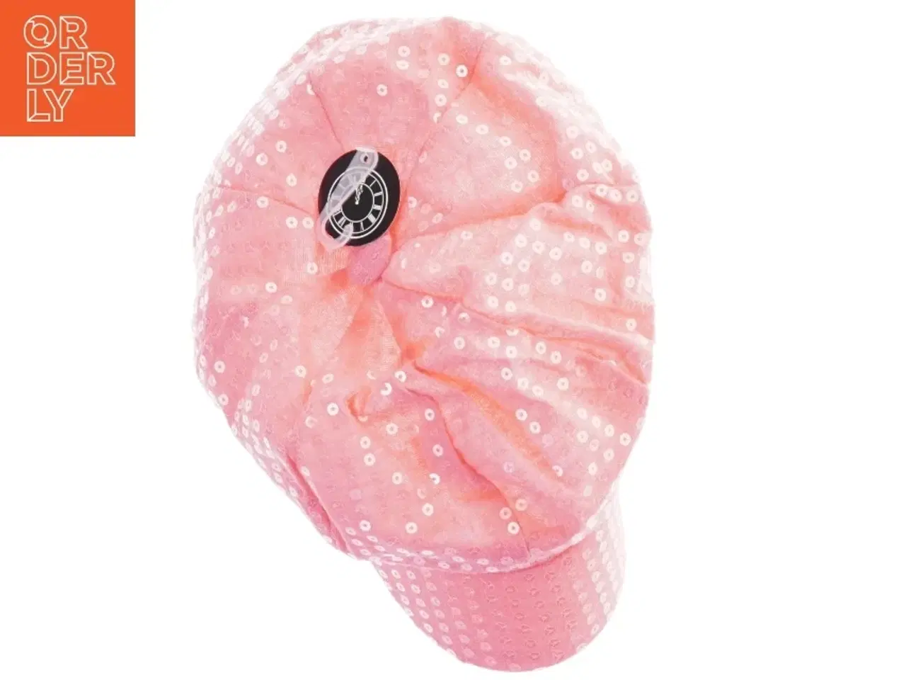 Billede 3 - Transparent solhat med palietter fra Salling (str. 20x10 cm)