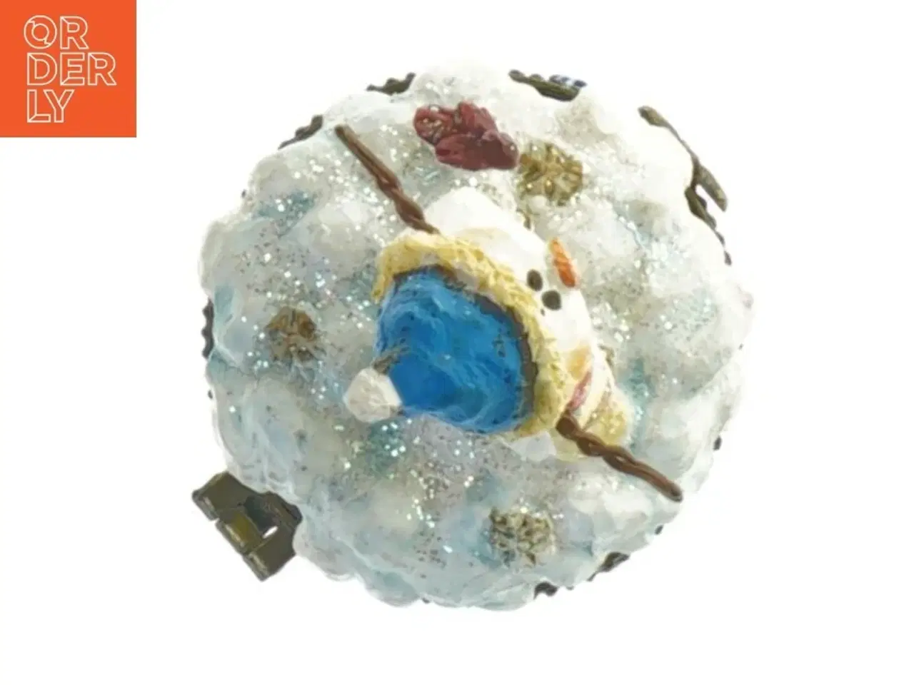 Billede 6 - Jule snemands figur (str. 11,5x6 cm)