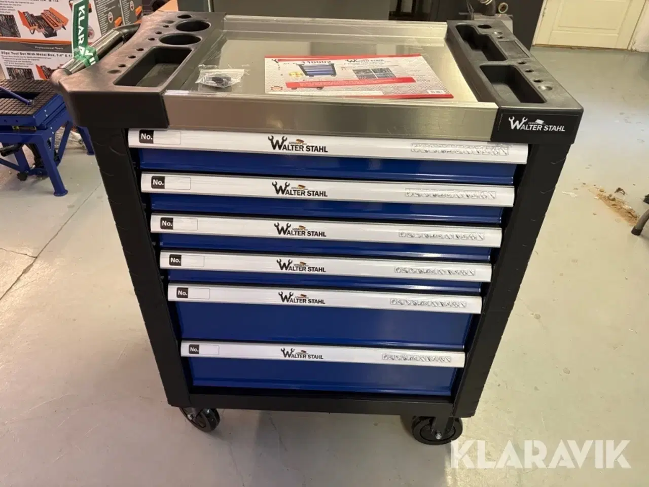 Billede 8 - Komplet værkstedsvogn Walter Stahl