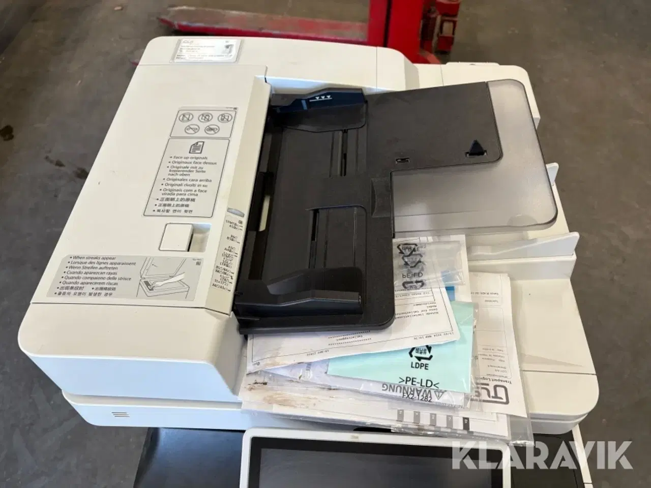 Billede 3 - Kopimaskine Canon IR ADV DX C3922i C3922i 4x550 kassetter