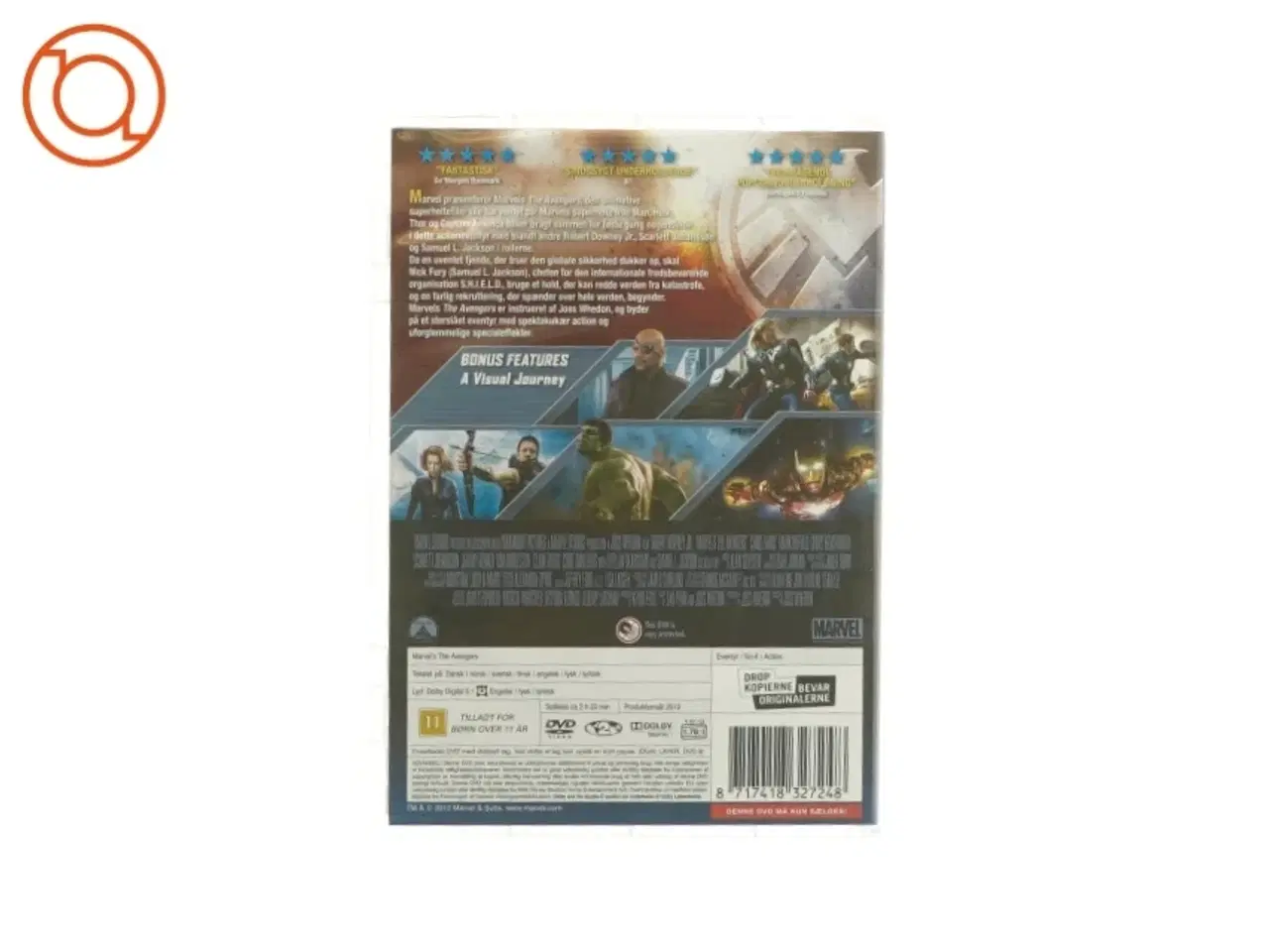 Billede 2 - The avengers (DVD)