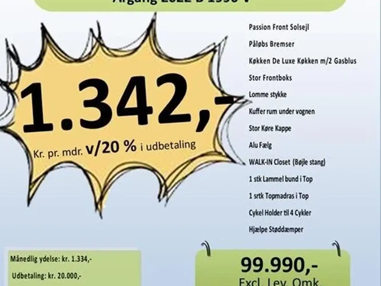 Billede 9 - Camp-let Passion med Bremser 500
