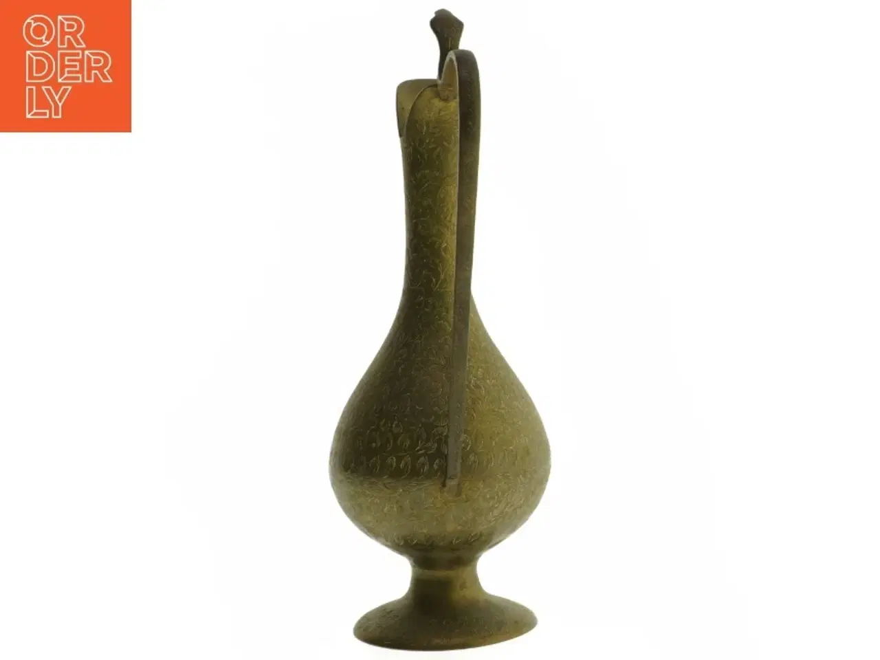 Billede 4 - Dekorativ messingkande (str. 28 cm)