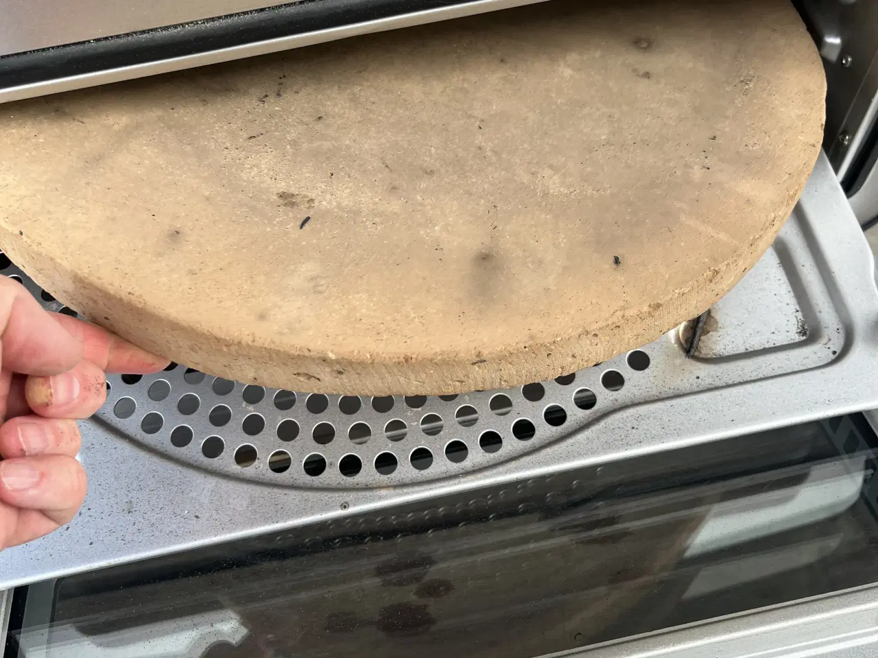 Billede 3 - Salling Pizzaovn Ø40 inkl ny biscotta sten
