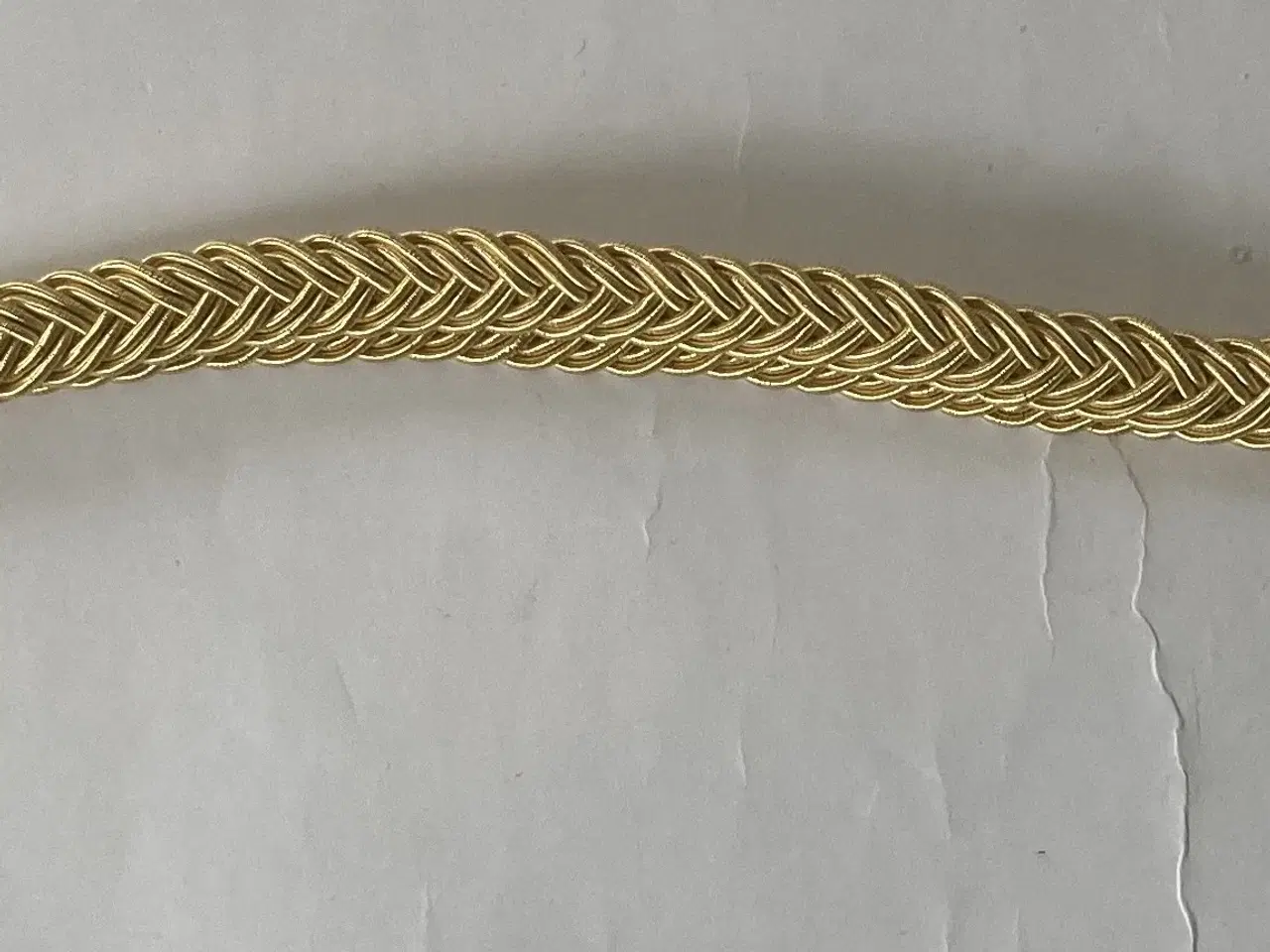 Billede 4 - 8mm Stormsnor i "Guldtrækkeri" til kasket 