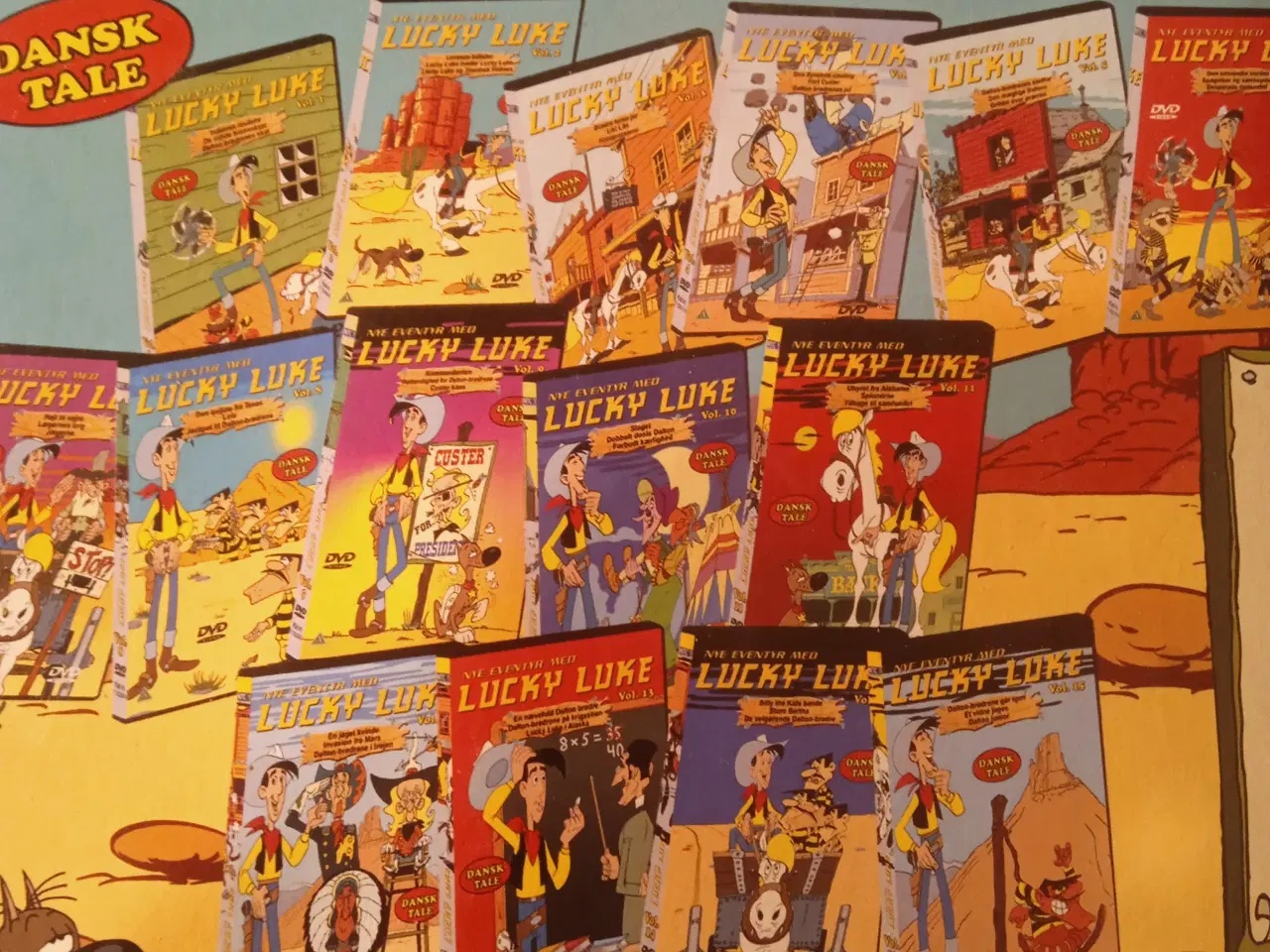 Billede 4 - Lucky Luke 15 dvd Box 