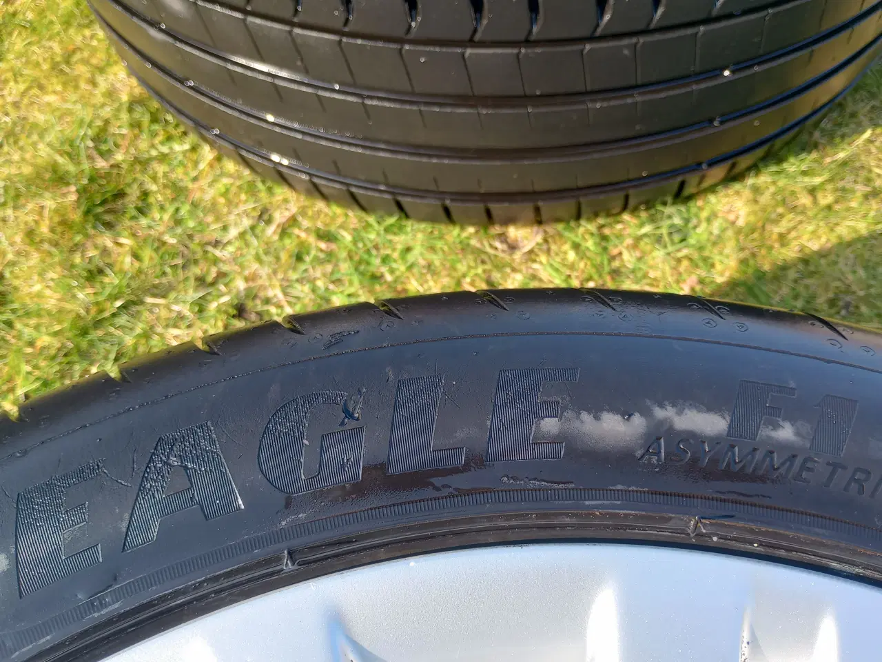 Billede 5 - 18" alufælge 5x120 nye Goodyear Eagle 245-45-18 .