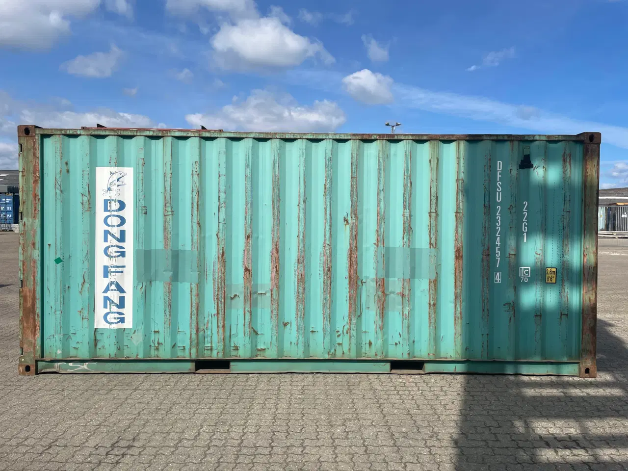 Billede 3 - 20 fods Container- ID: DFSU 232457-4