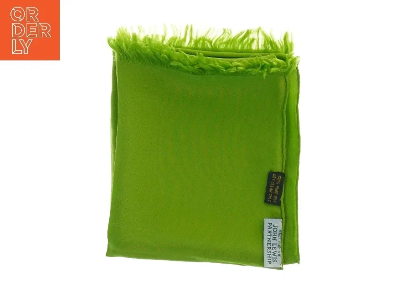 Billede 1 - Grøn tørklæde fra John Lewis (str. 140 x 27 cm)