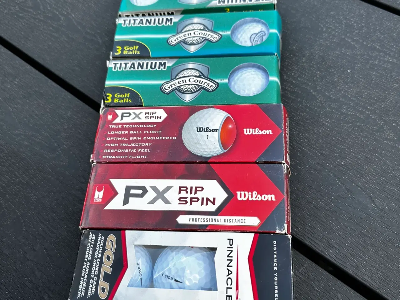 Billede 11 -  12 pakker a, 3 stk, NYE golfbolde Pinacle, wilson