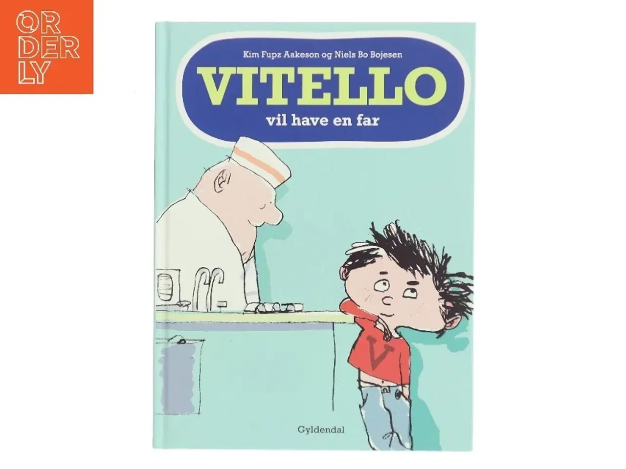 Billede 1 - Vitello vil have en far af Kim Fupz Aakeson (Bog)