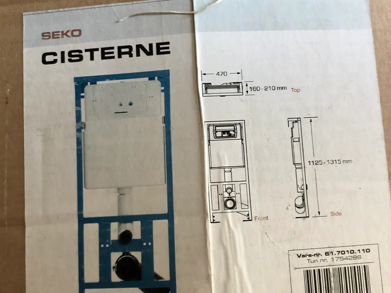 Billede 6 -  Toilet Lyra Plus + CISTERNE SEKO