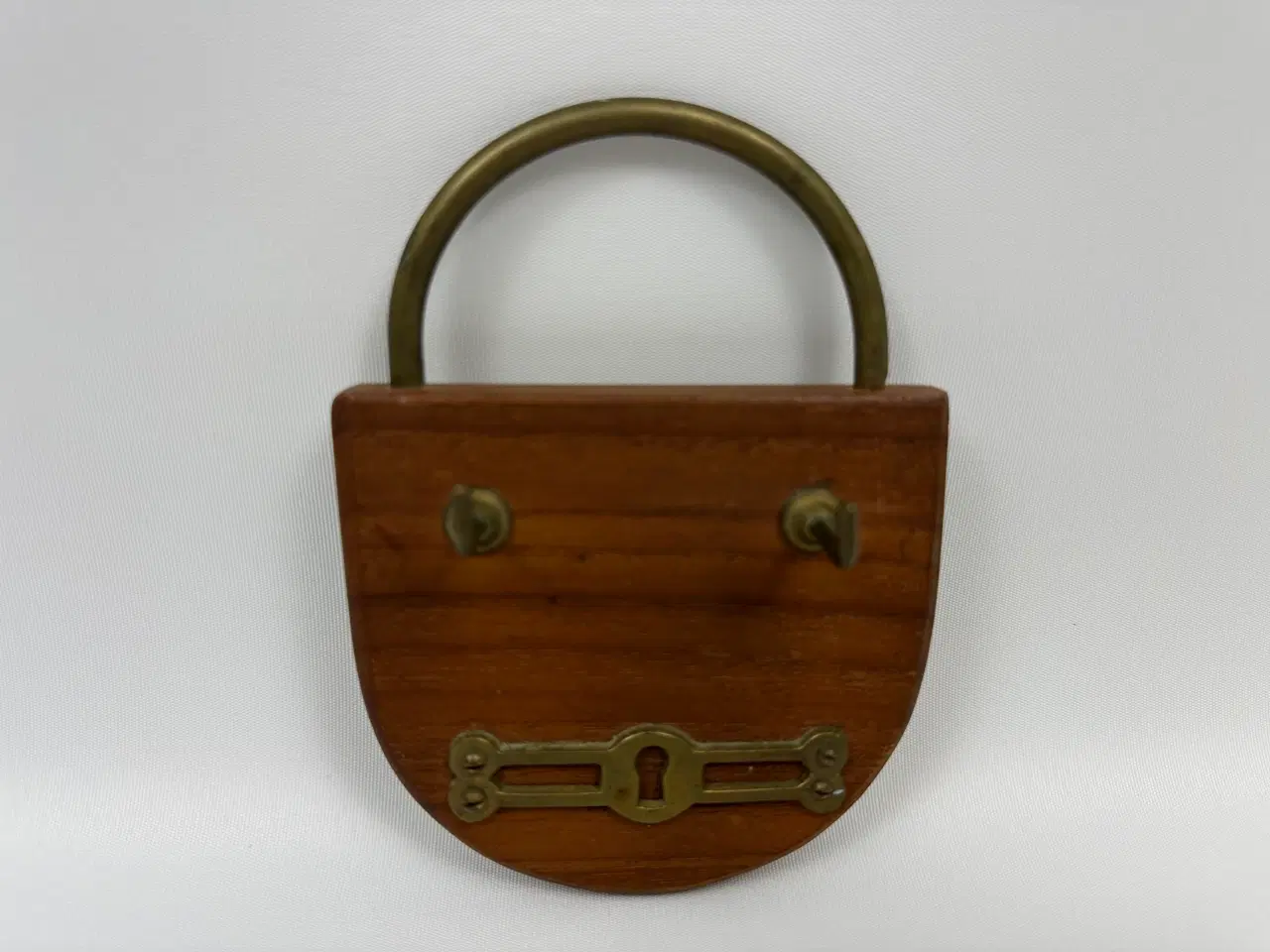 Billede 8 - Retro knagerække, teak / messing 