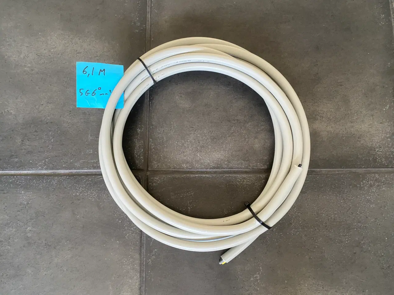 Billede 1 - Installationskabel, 5g6mm2, 6,1 m.