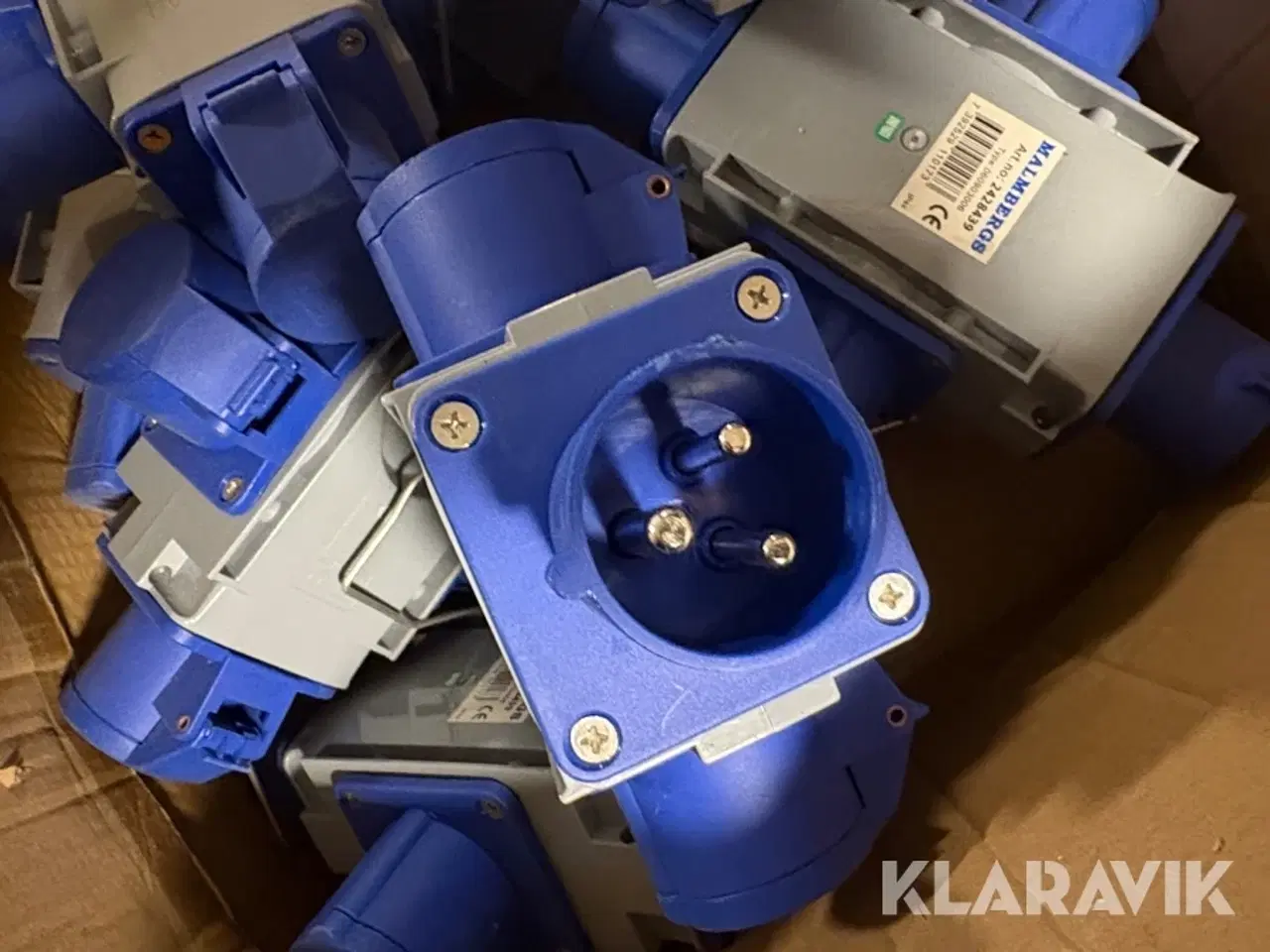 Billede 6 - CEE split 230V Malmberg 9 styks