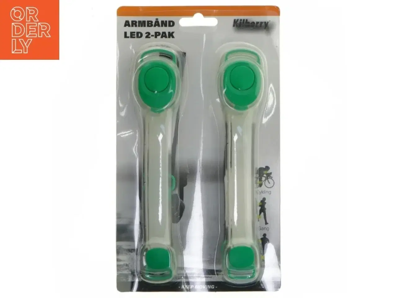 Billede 1 - LED armbånd 2-pak fra Kilberry