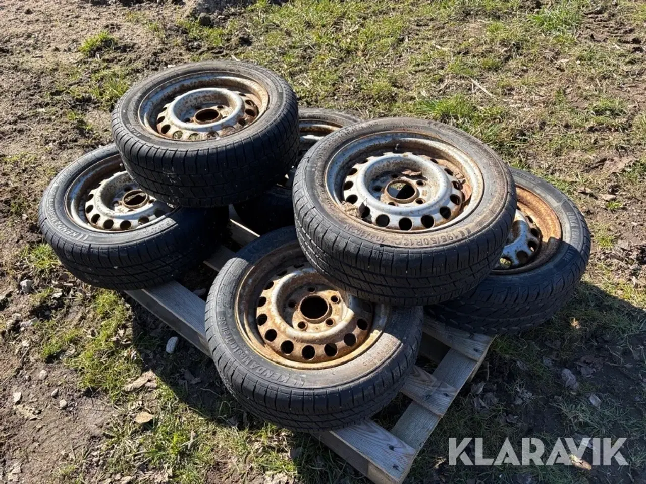 Billede 1 - Trailer dæk Boka trailer line, kenda, med flere 195/50R13C