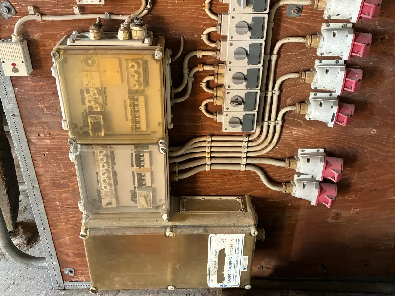 Billede 2 - 2 store byggestrømstavler.