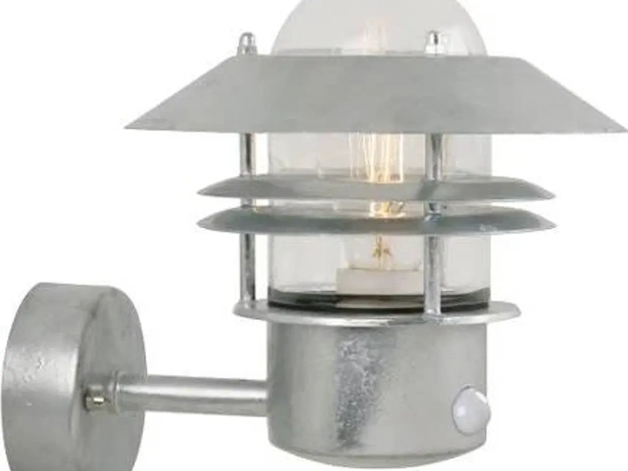 Billede 1 - Nordlux Blokhus up væglampe med sensor.