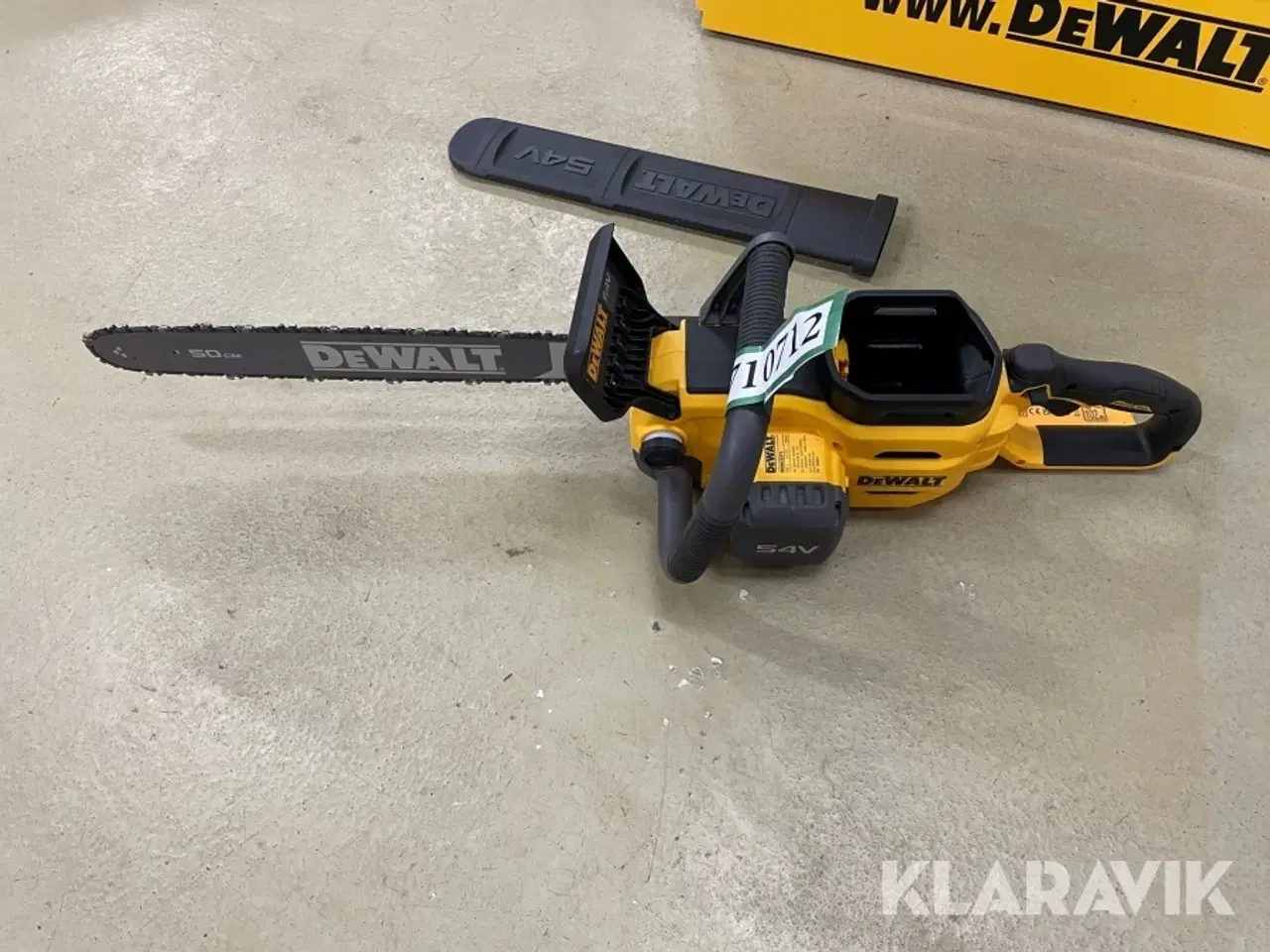 Billede 8 - Kædesav DEWALT DCMCS575N-XJ 54v 50 cm