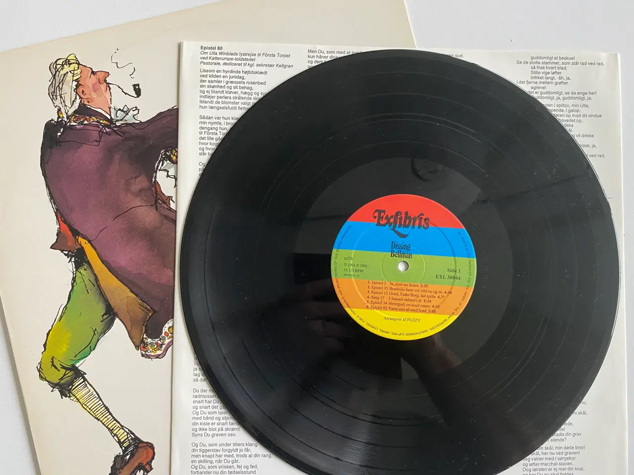 Billede 2 - LP, Dissing ‎– Dissing Synger Bellman