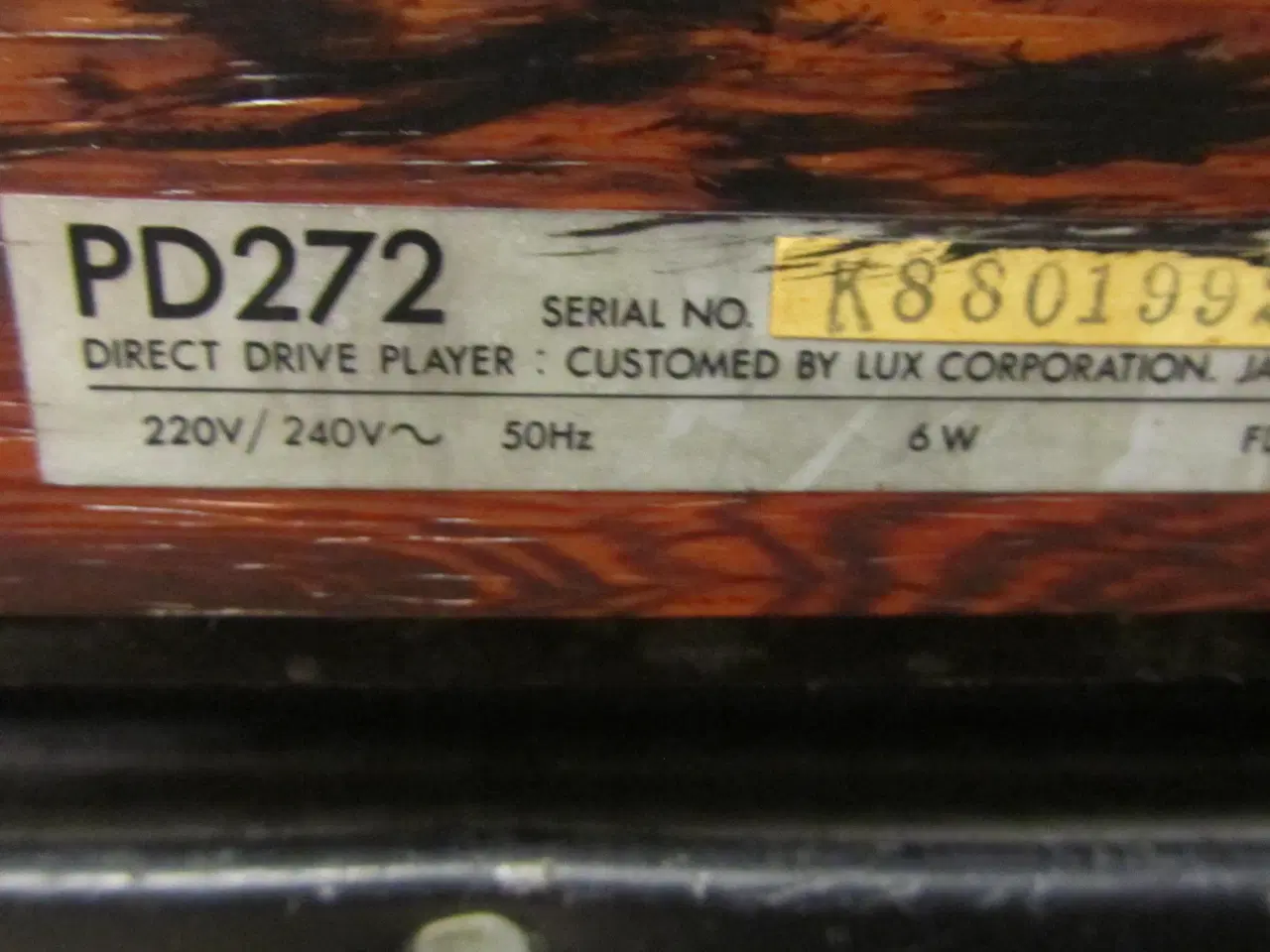 Billede 7 - HIGH END LUXMAN  PD272 INCL ORTOFON OM20 PICK-UP