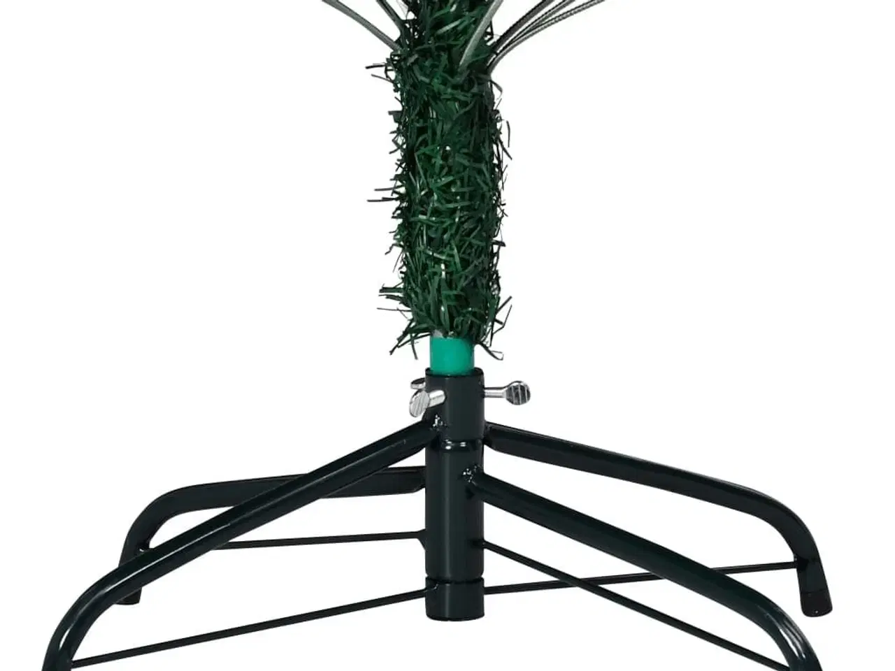 Billede 5 - Kunstigt juletræ med tykke grene 150 cm PVC grøn