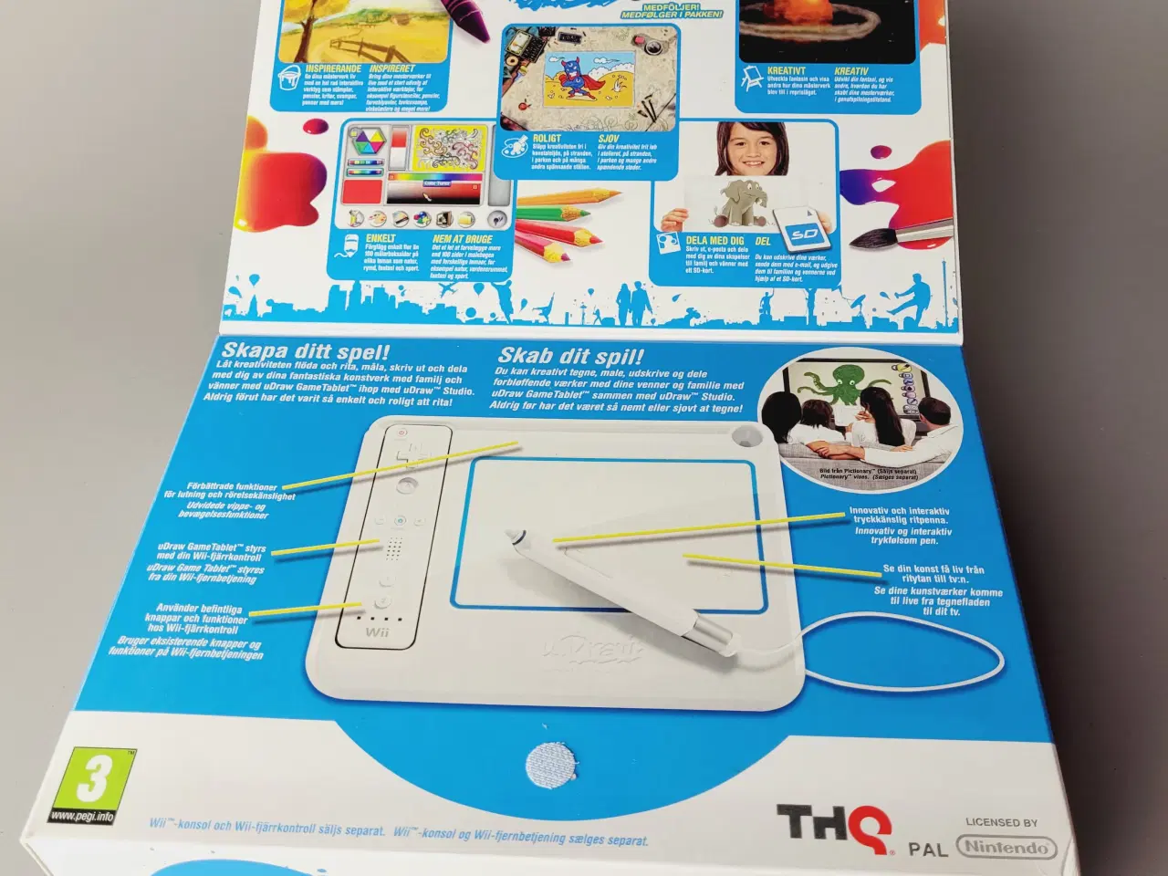 Billede 4 - ⭐️· uDraw Game Tablet til Nintendo Wii