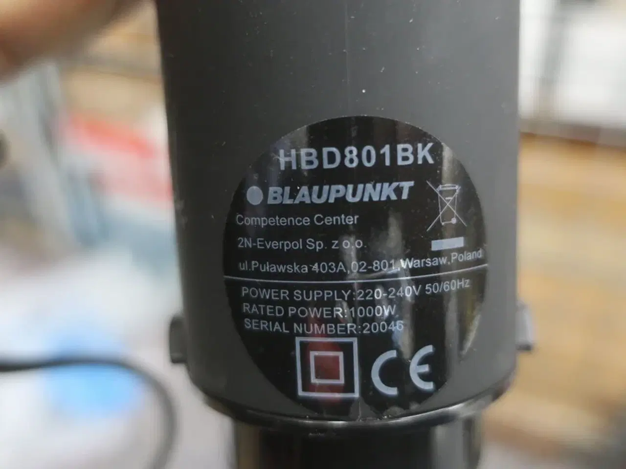 Billede 5 - Stavblendersæt BLAUPUNKT HBD801BK
