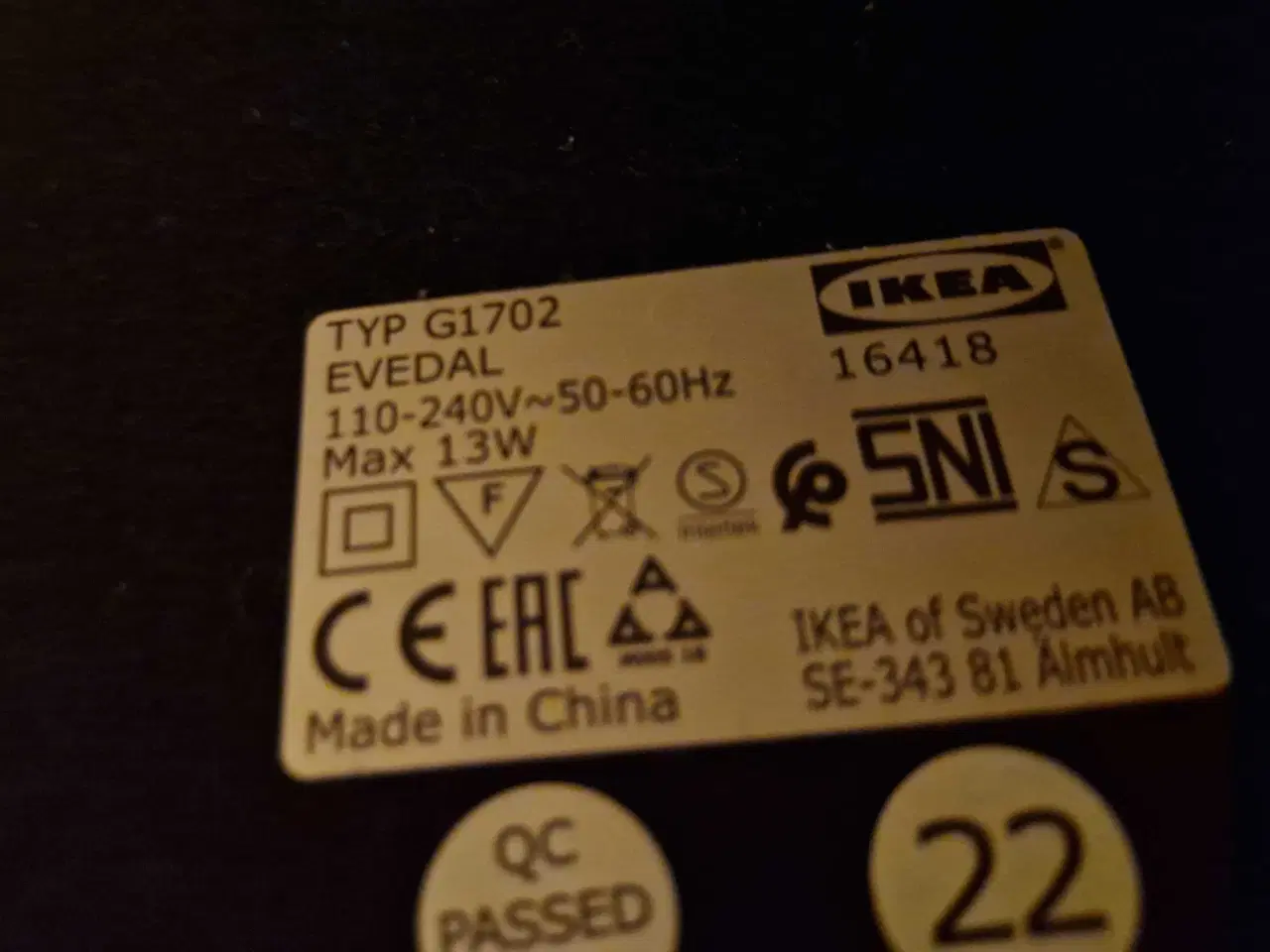 Billede 4 - Evedal gulvlampe