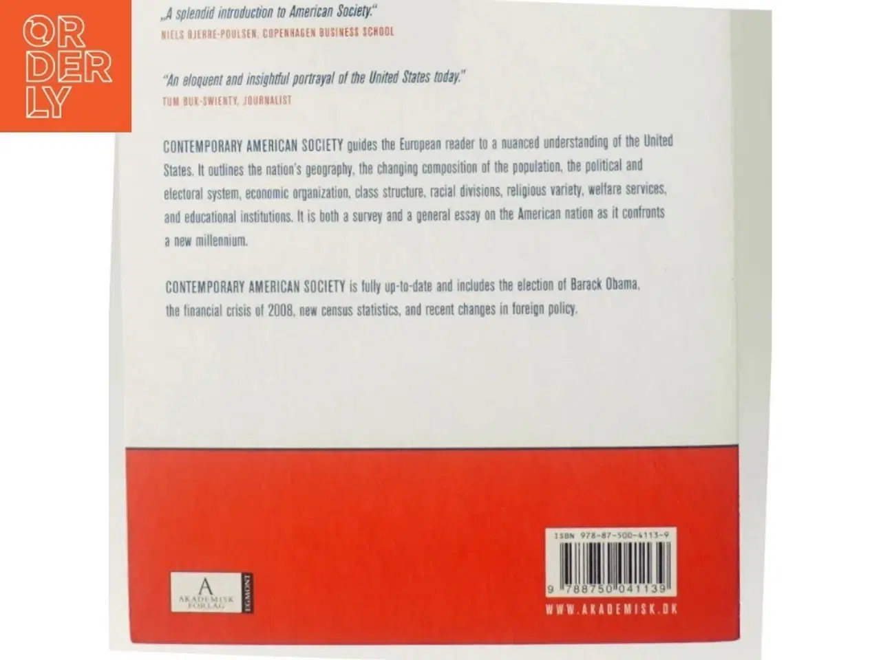 Billede 3 - Contemporary American society af David E. Nye (Bog)