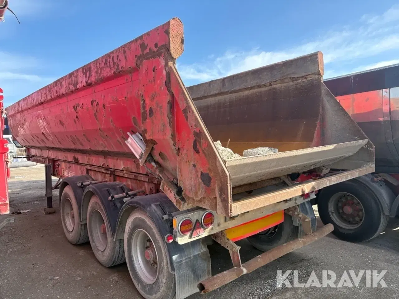 Billede 2 - Tiptrailer Kel-Berg 3-akslet