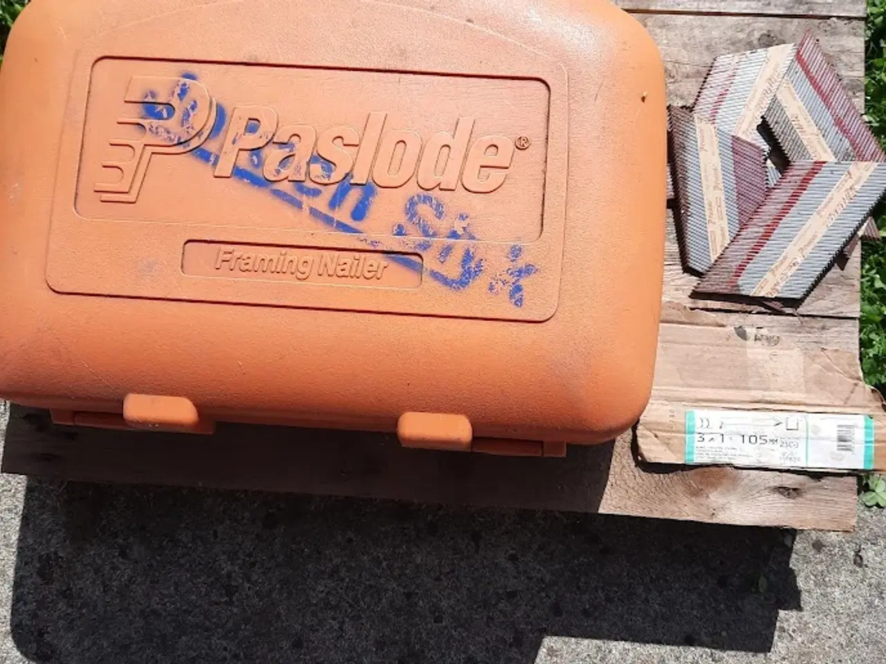 Billede 1 - Sømpistol mrk. Paslode plus 100