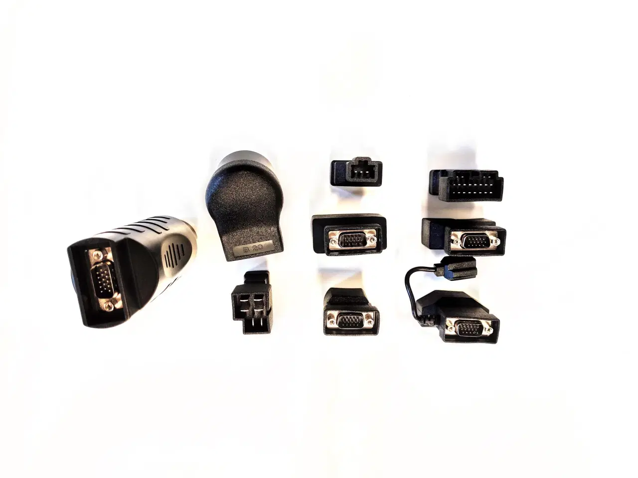 Billede 10 - Adaptor sæt for ældre biler uden OBD stil - Pre OBD adaptor sæt.