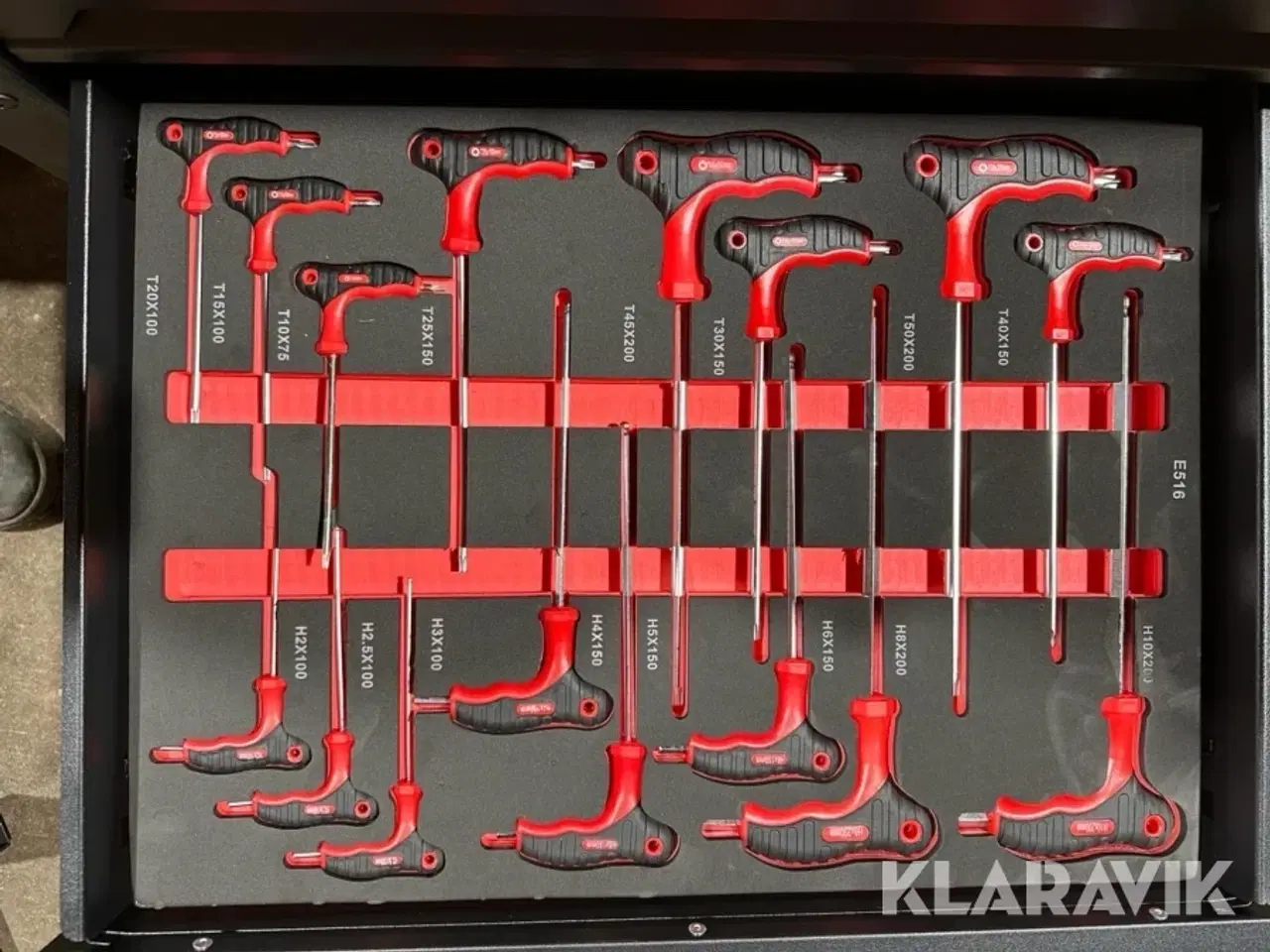 Billede 7 - Værkstedsvogn Bearsafe 13 skuffer