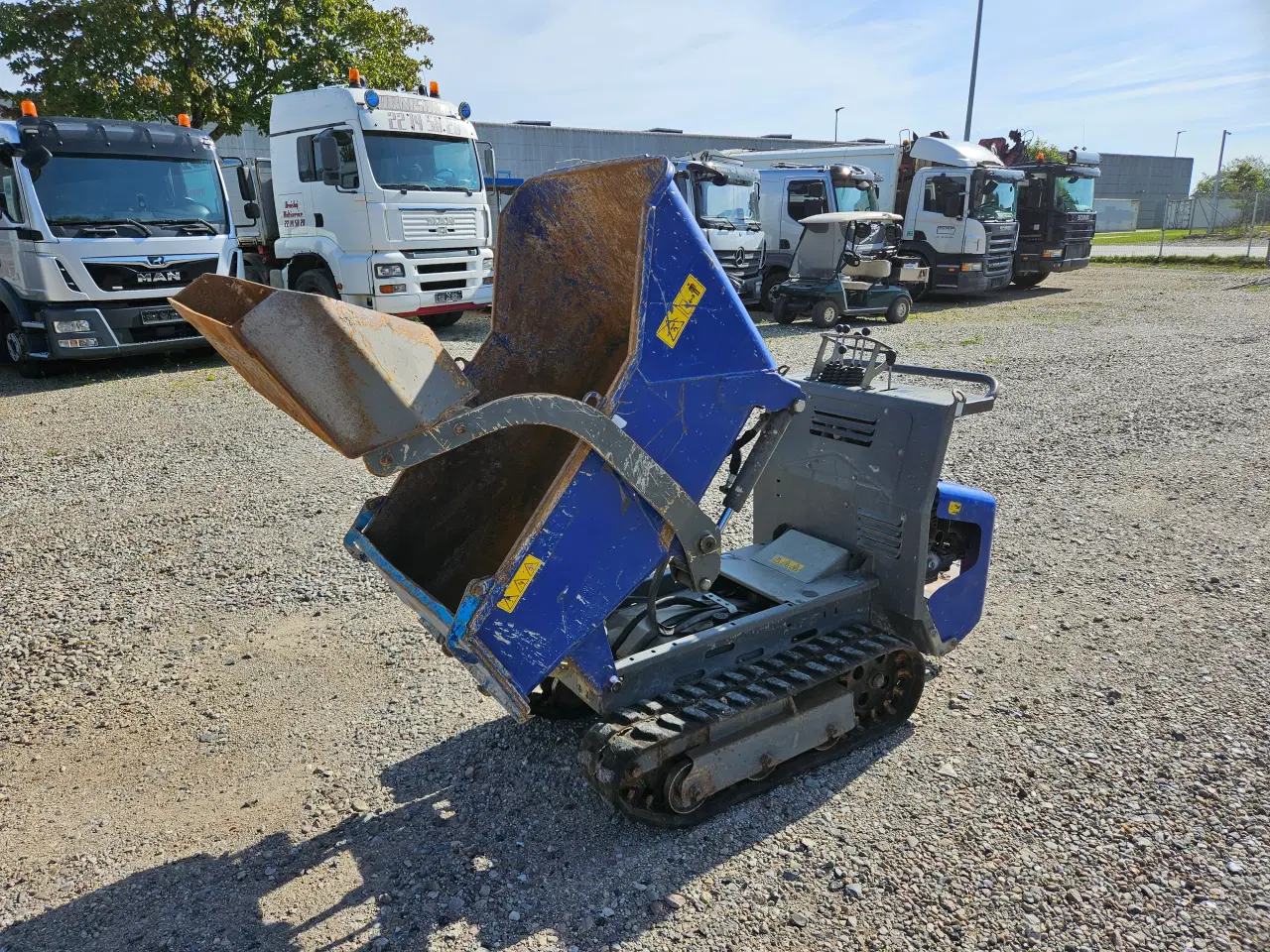 Billede 16 - Epac LD 800 bæltedumper med frontskovl