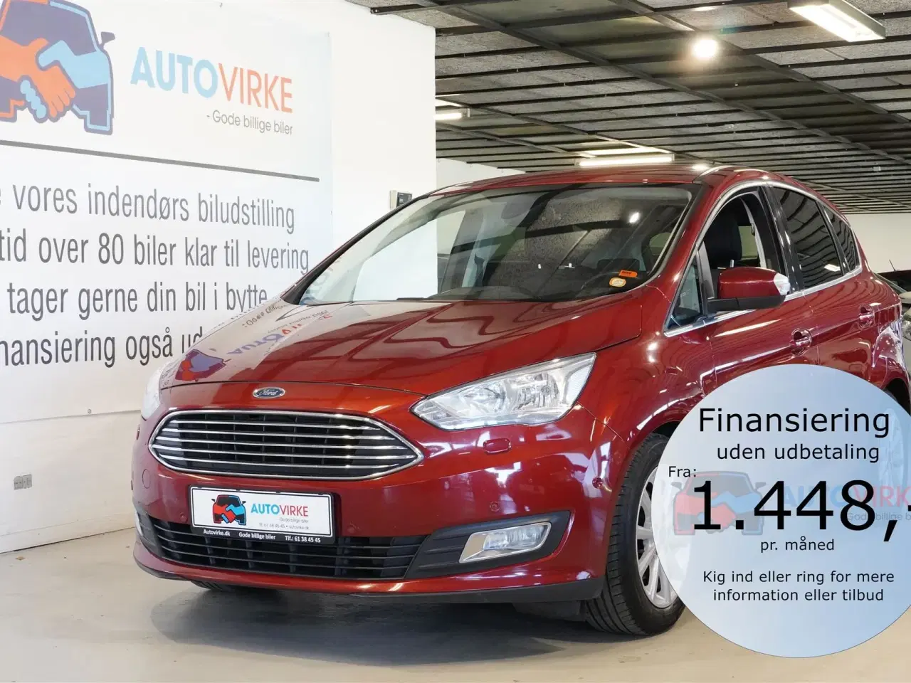 Billede 1 - Ford C-MAX 1,0 EcoBoost Titanium Fun 125HK 6g
