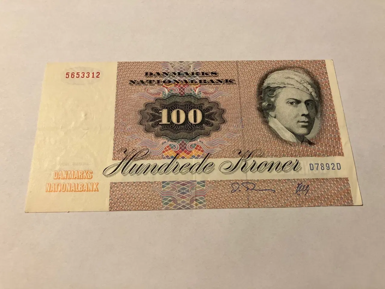 Billede 1 - 100 Kroner D7 1989