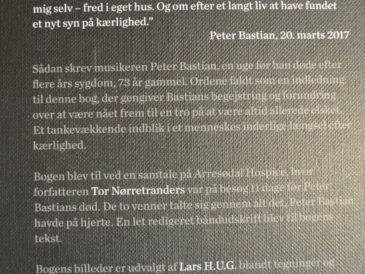 Billede 4 - altid allerede elsket - en musiker finder fred i e