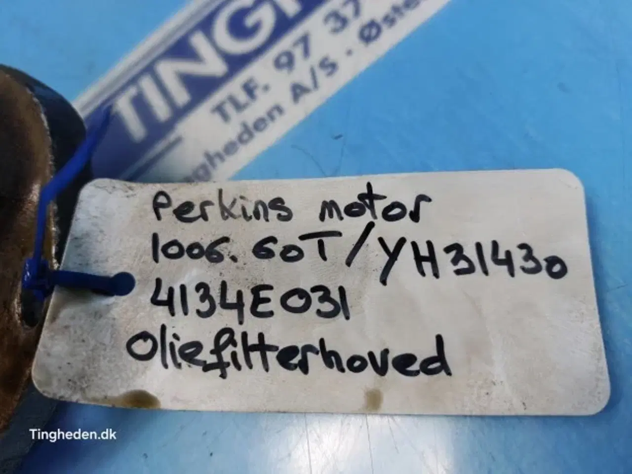 Billede 2 - Perkins 1006.60T Oliefilterhoved 4134E031