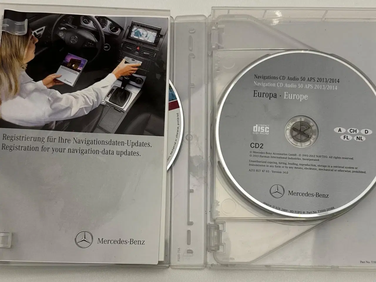 Billede 1 - Original Mercedes-Benz Navigation Audio 50 APS