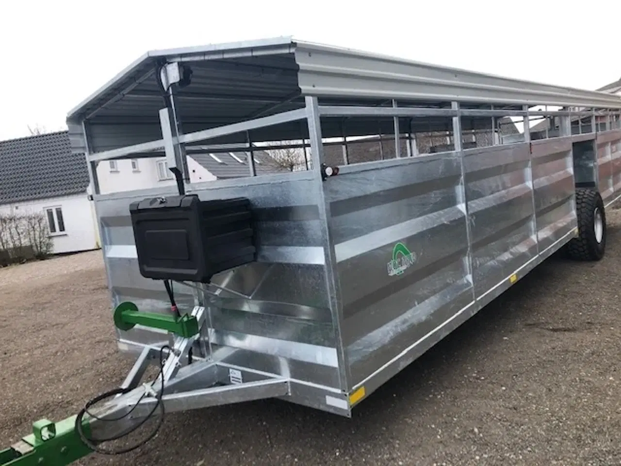 Billede 2 - NOC Agro Grisevogn med højdeløft V10250 GALVANISERET.