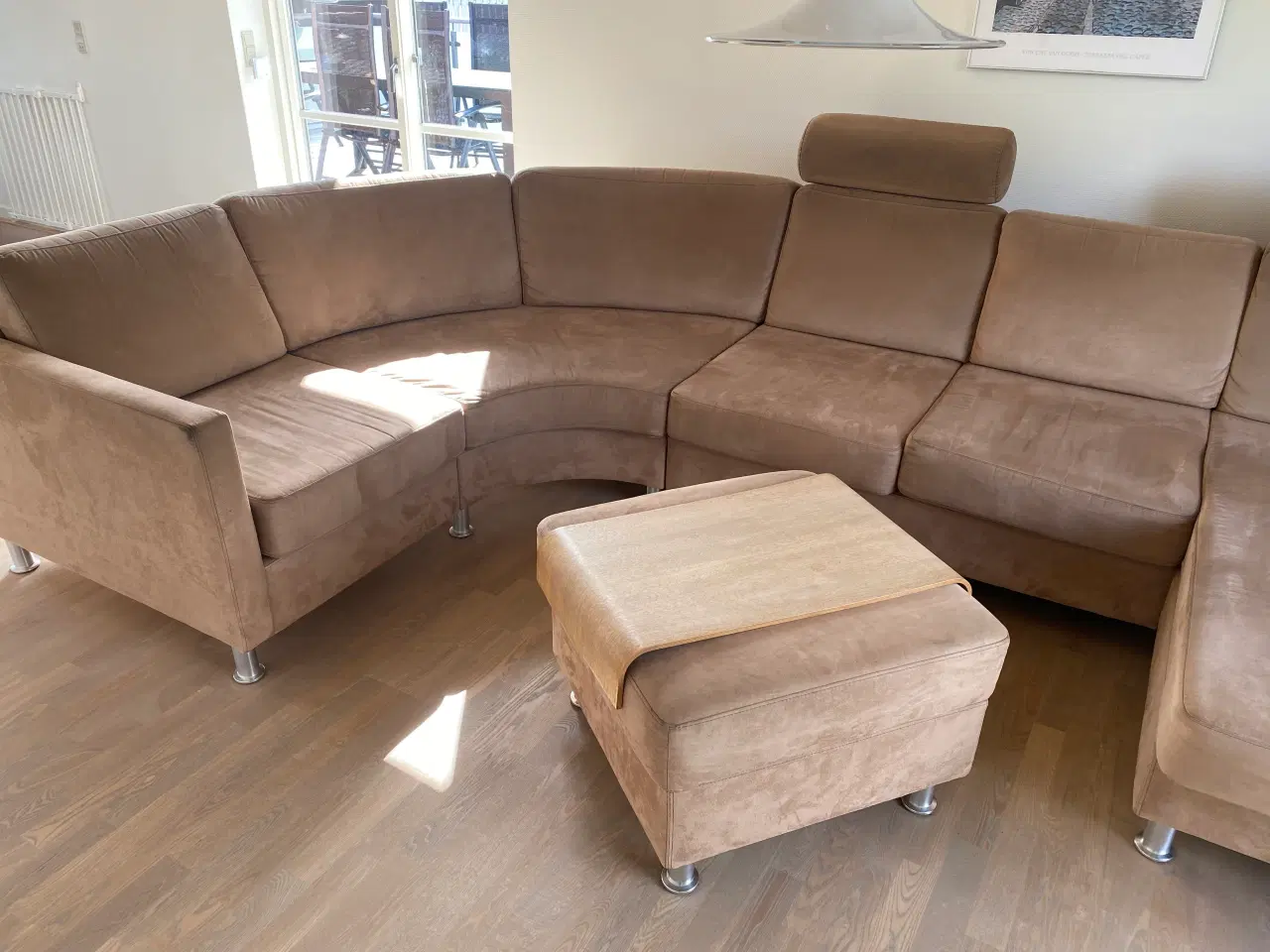 Billede 6 - Hjørnesofa med chaiselong