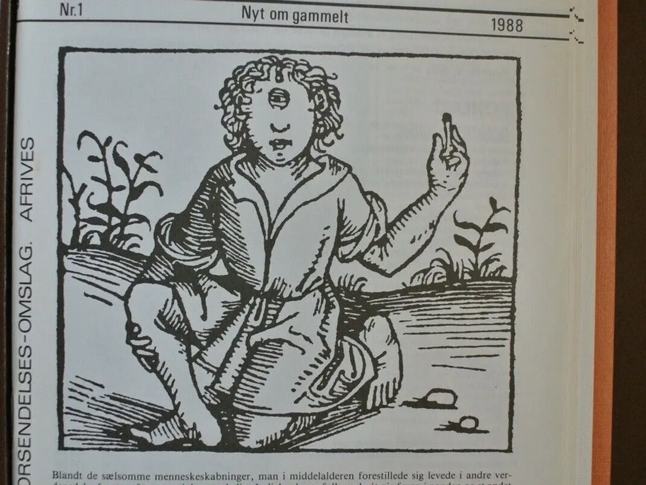 Billede 2 - skalk nr. 1-6 1988 i samlemappe, emne: historie