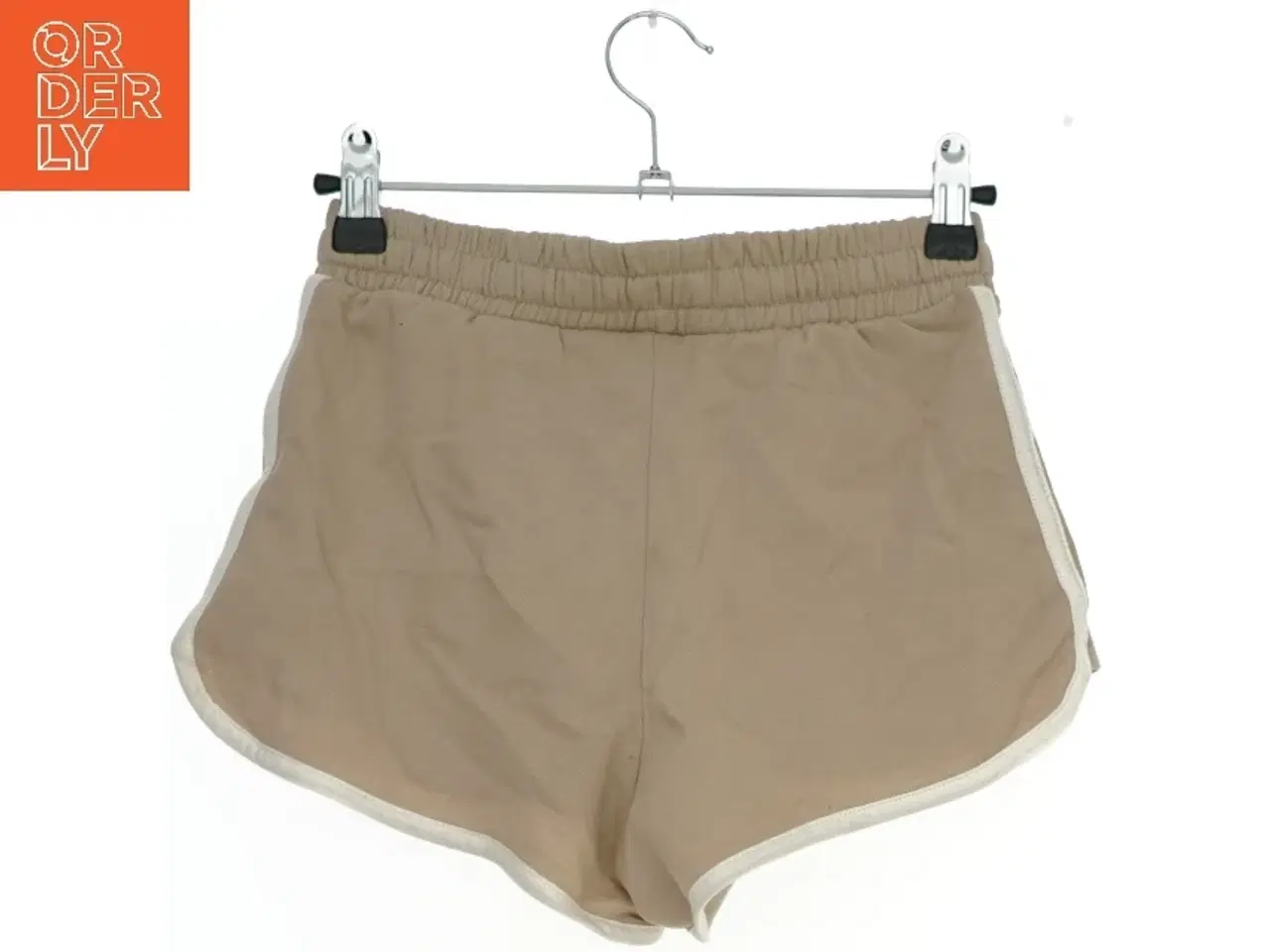 Billede 2 - Beige shorts med hvid kant fra H&M (str. 146)