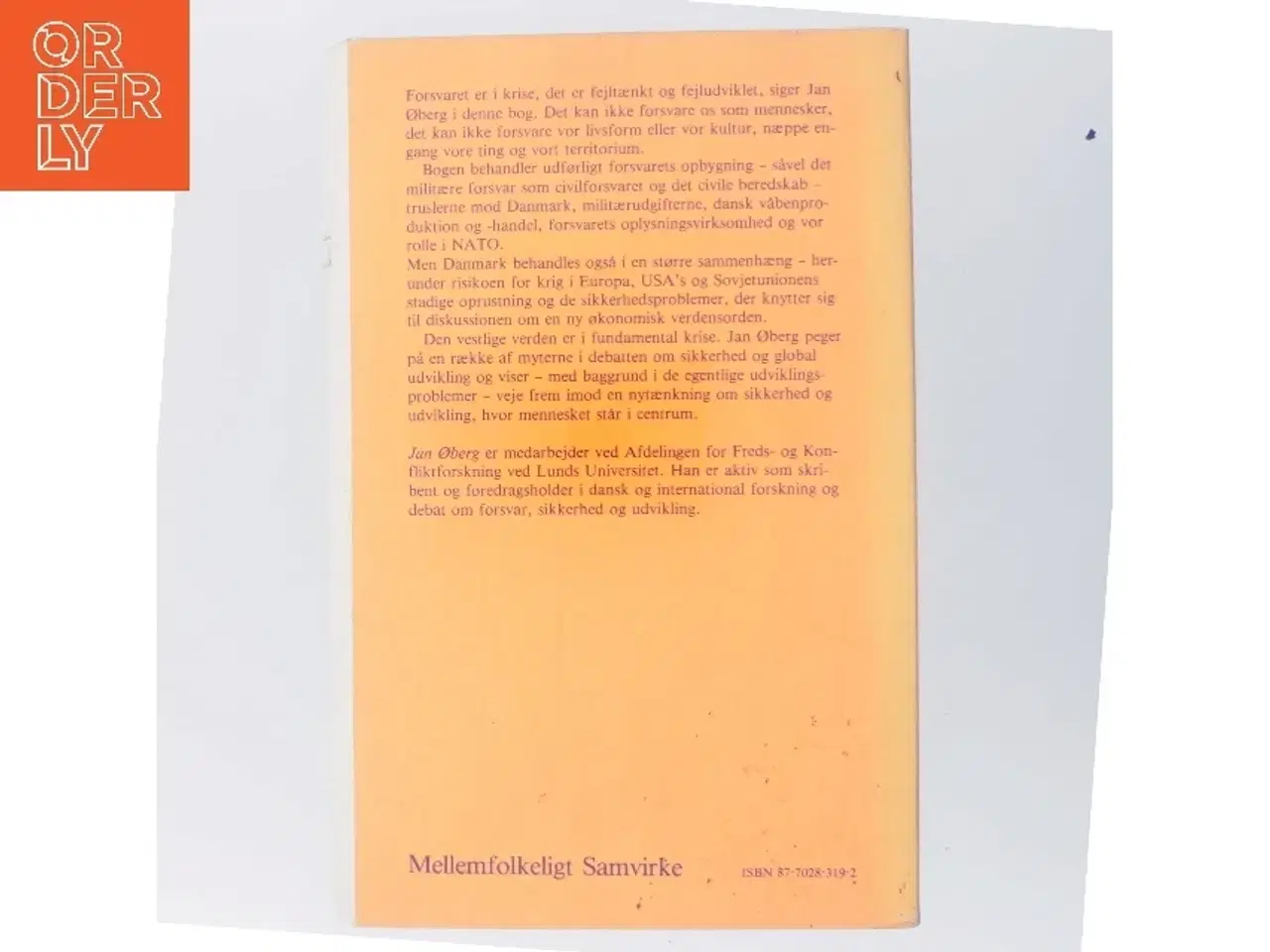 Billede 3 - Myter om vor sikkerhed af Jan Øberg (Bog)