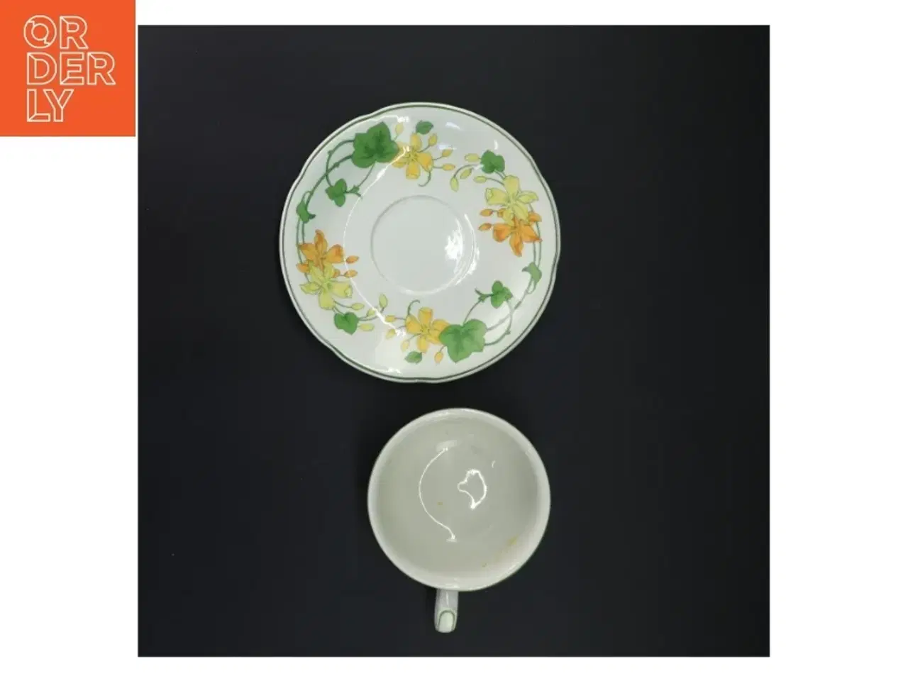 Billede 4 - Porcelæn kopper med underkopper fra Villeroy & Boch (str. Ø. 17,5 cm. h. 7 cm. ø. 11 cm)