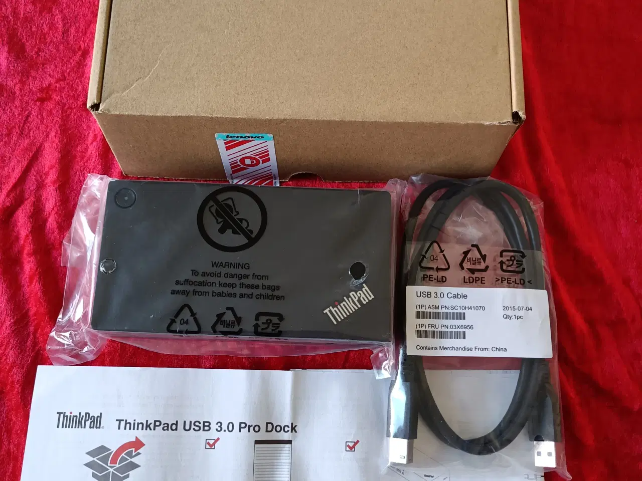 Billede 2 - *Ny* Lenovo/Thinkpad usb 3.0 pro dock